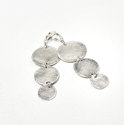 kolczyki srebrne Kolczyki srebrne Circa nr 3 nowoczesne koła