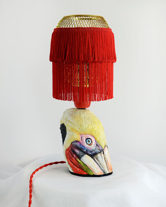 lampy stołowe Bird Pelecanus occidentalis named Benedict