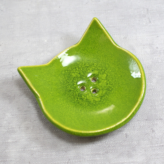 Kot - mydelniczka ceramiczna AKoArt Ceramika