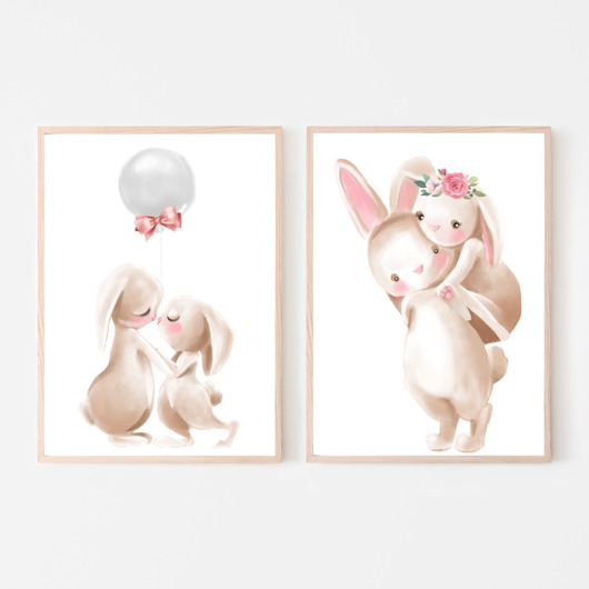 PLAKAT, OBRAZEK Sweet Love balon Dekoracjan