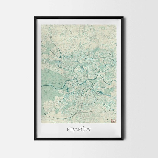 plakaty Plakat Kraków - CityArtPosters