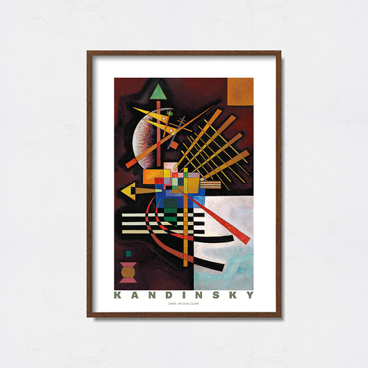 Wassily Kandinsky plakat do wystawy Pas De LArt