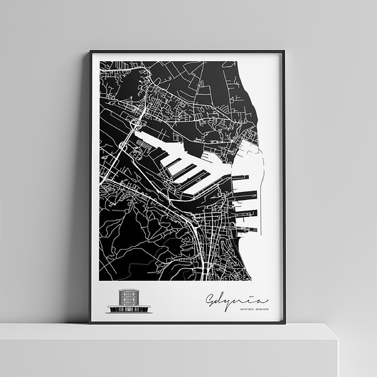 plakaty Plakat Miasto - Gdynia