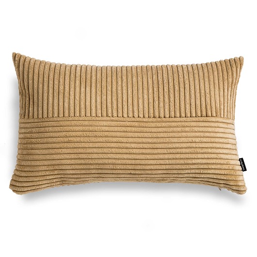 poduszki plecione Cord Slim karmelowa poduszka dekoracyjna 50x30