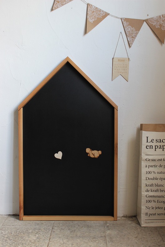 pokój dziecka - różne Tablica KREDOWO MAGNETYCZNA domek