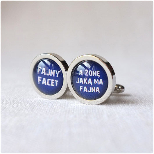 Fajny Facet z Fajną Żoną - granat kameLeonia