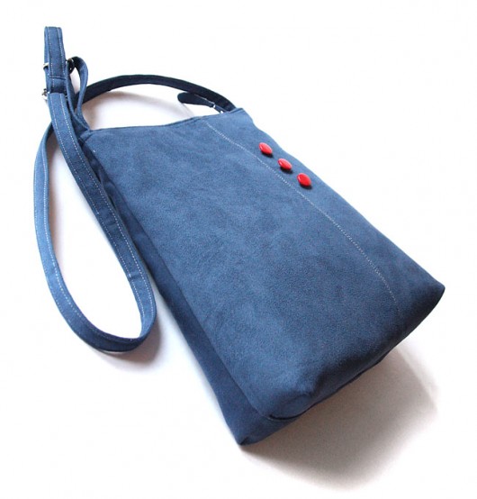 torebka midi - navy blue marine - elfagado