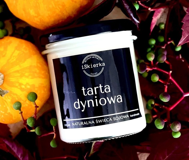 świece zapachowe TARTA DYNIOWA świeca sojowa 300 ml