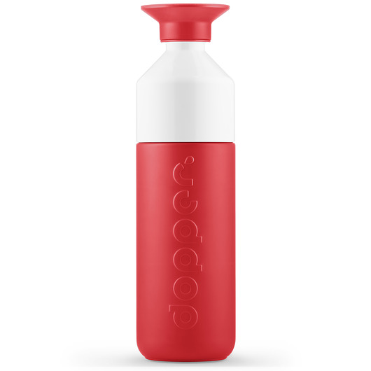 butelki wielorazowe Butelka Termiczna Dopper 580ml - Deep Coral