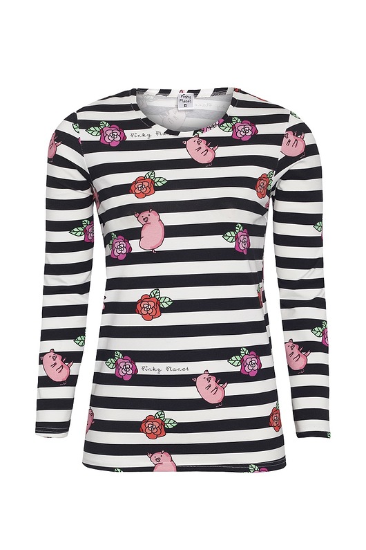 Longsleeve Pigs/ świnki Pinky Planet
