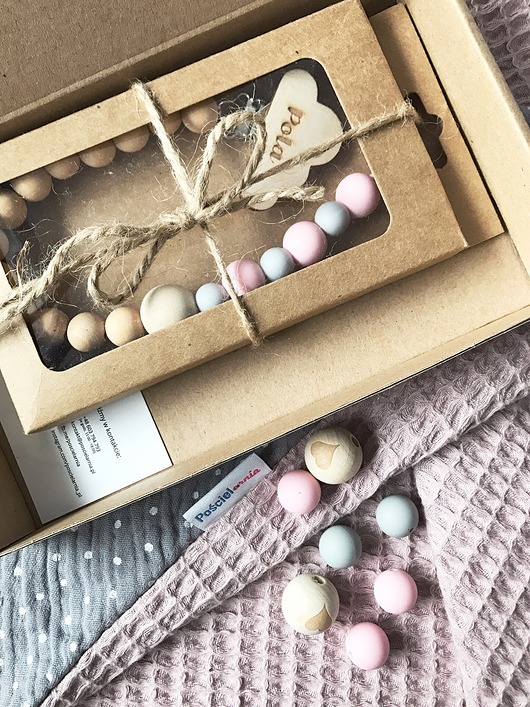 Personalizowana zawieszka do smoczka Poscielarnia