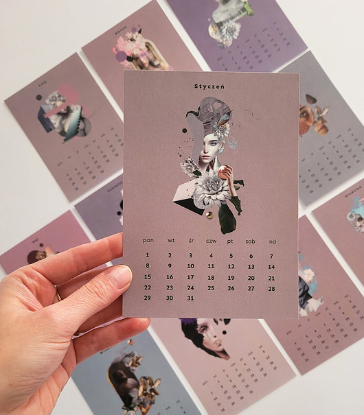 kalendarze i plannery Kalendarz artystyczny 2024