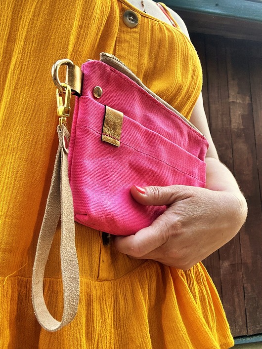 kosmetyczki Saszetka Hot Pink