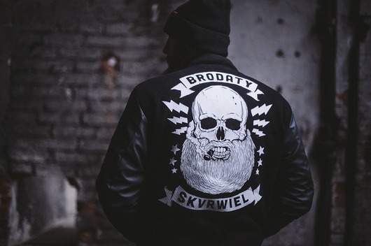 Baseball jacket BRODATY SKVRWIEL The Urban Beard