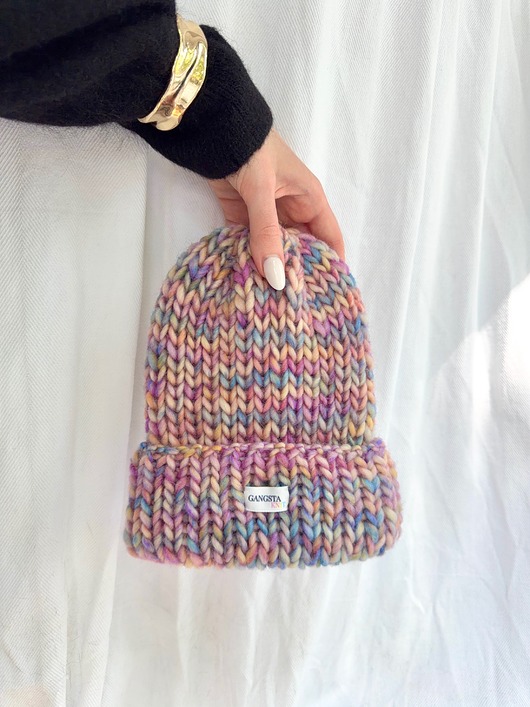 czapki damskie Bestseller wełniana czapka Lily 100% wełna handmade ręcznie robiona