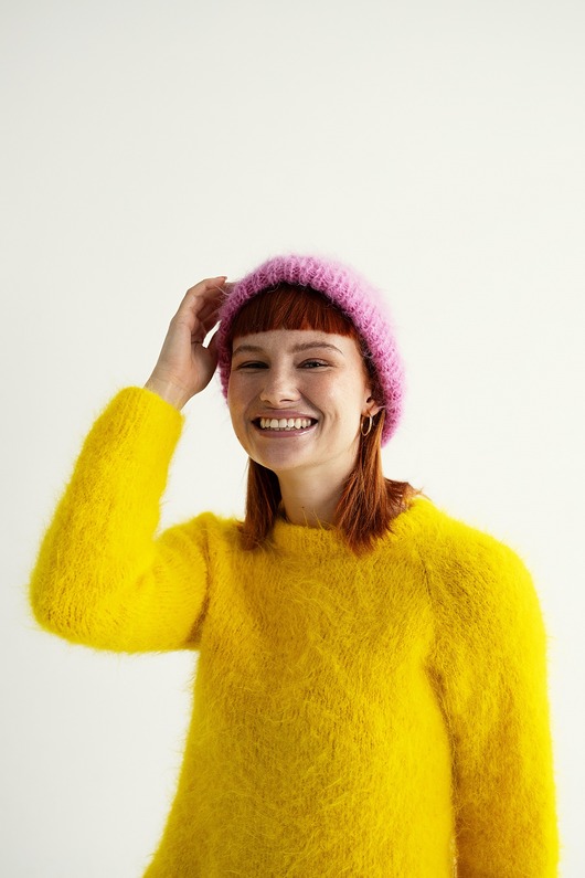 czapki damskie Czapka WEAR WOOL