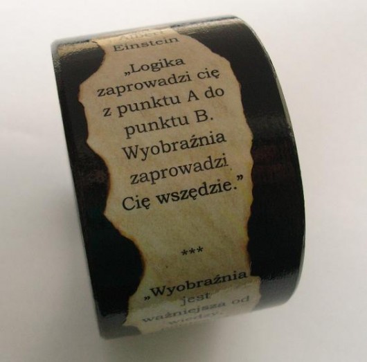 Bransoletka ze słowami Einsteina Iris Szarooka