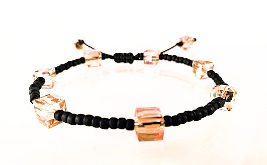 Damska bransoletka BoHo Crystal – Honey Glow kaminskydesign