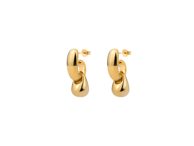 kolczyki pozłacane Kolczyki złocone Tutela