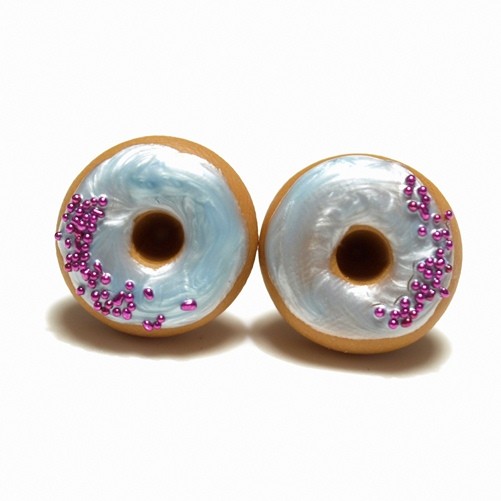 kolczyki donuty ciasteczkatynki