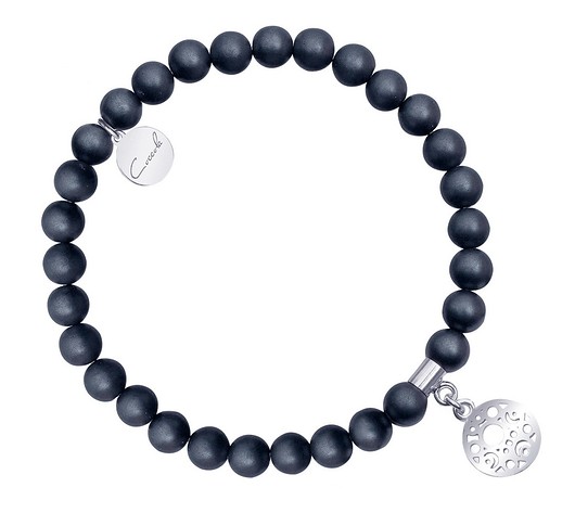 Bransoletka z hematytów matowych oraz srebra 925 Coccola JEWELLERY