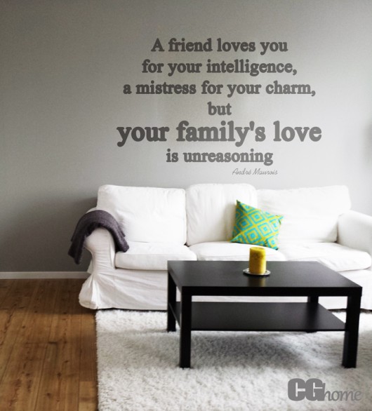 FAMILY LOVE cytat Cghome