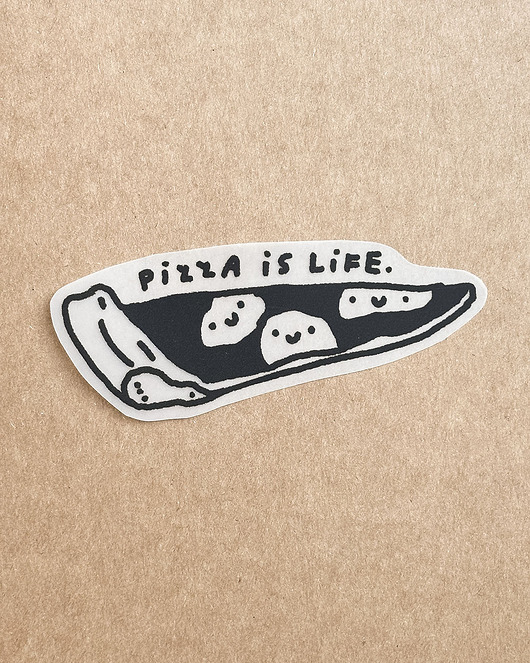 akcesoria różne Naprasowanka Pizza is life