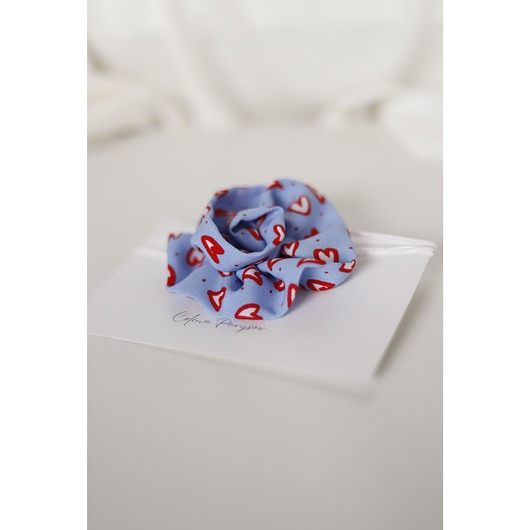 chokery Choker kwiat w serduszka