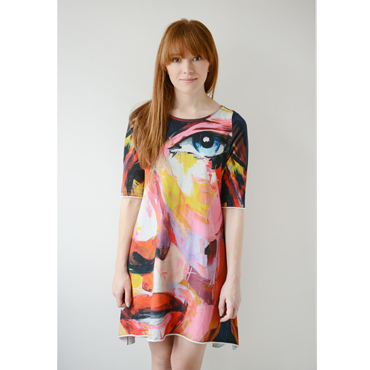 marthu sukienka rękaw FRANCOISE NIELLY marthu