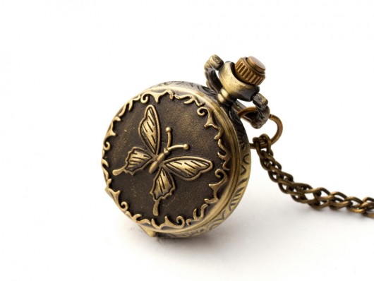 zegarki na łańcuszku Zegarek - Motylek I