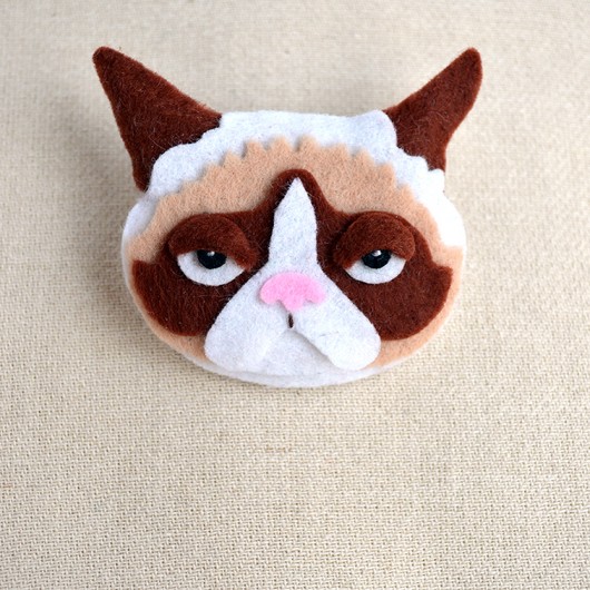 Grumpy Cat  Ja Cię Broszę