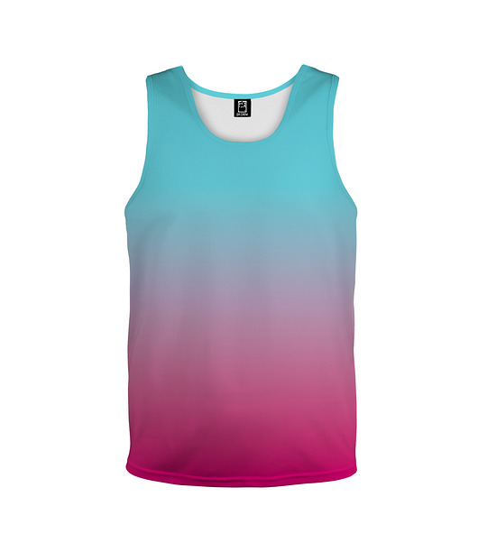 t-shirty dla dziewczynki Bokserka Top Girl DR.CROW Ombre Mint Pink
