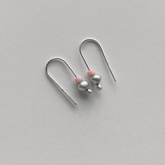 kolczyki z kamieniami Kolczyki OKRĄG