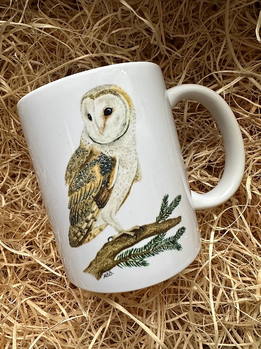 kubki Kubek z sową płomykówką