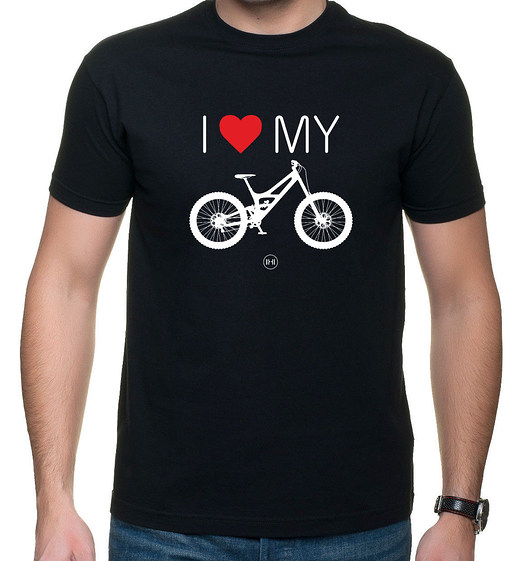 t-shirty męskie Koszulka T-SHIRT Love My Down Hill