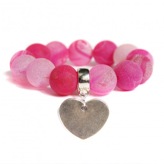 agat DRUZY mrożony PINK - extra large II kaktusia