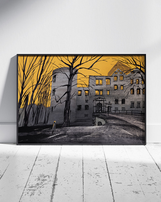 plakaty Plakat Zamek Świny