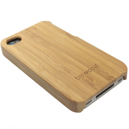IPHONE 4 Drewniane etui SIMPLE BAMBUS bewood