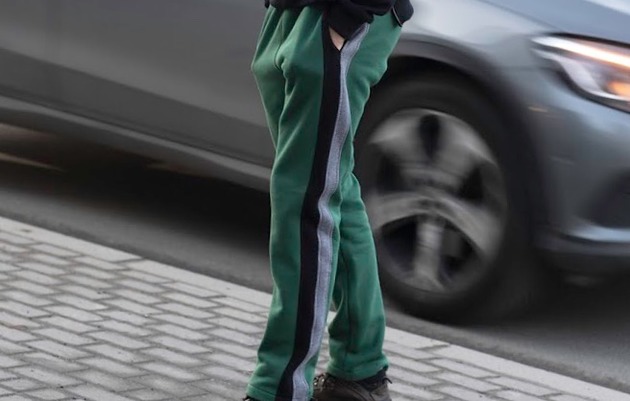 Zielone ciepłe dresy - unisex Bozzolo