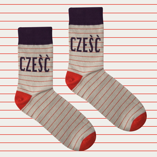 skarpetki damskie Skarpetki CZEŚĆ!