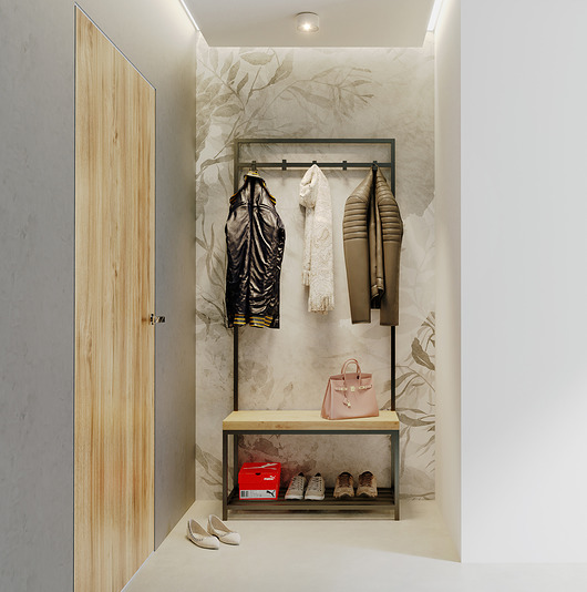 wieszaki Wieszak Frodo z siedziskiem i półką na buty