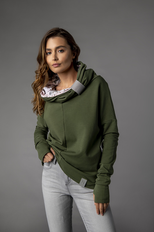 Bluza z kominem z dzianiny Nublouse Nubee