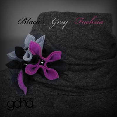 Black&Grey&Fuc... FlowerFelt Design