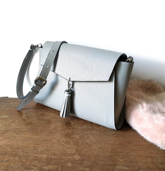 torby na ramię Ipad Bag szara pepitka