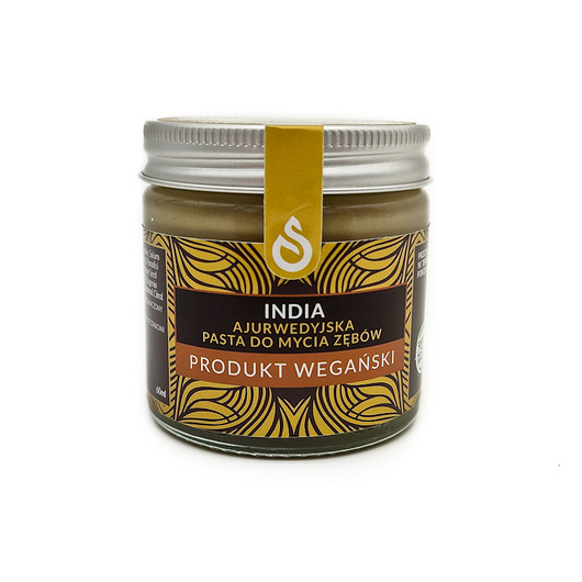 do ciała - inne Ajurwedyjska Pasta do zębów INDIA