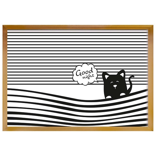 obrazy i plakaty do pokoju dziecięcego Obrazek Funny Band good night 21x30cm