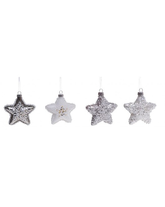 Bombka 12 Szt. Sparkle Stars MIA home