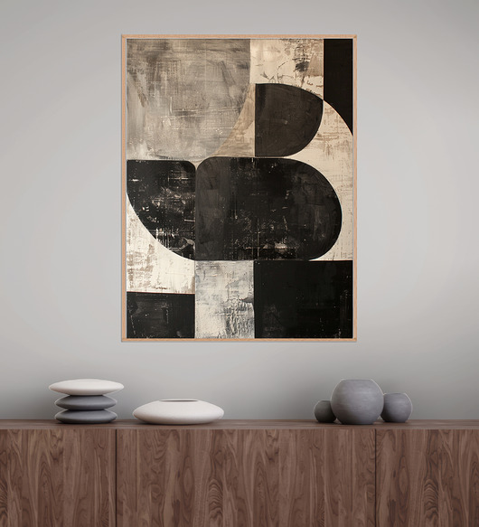 plakaty Geometria natury - Plakat, druk - Minimalizm, Boho, Loft #107