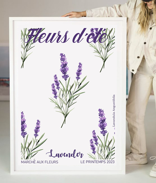 plakaty Plakat Lawenda