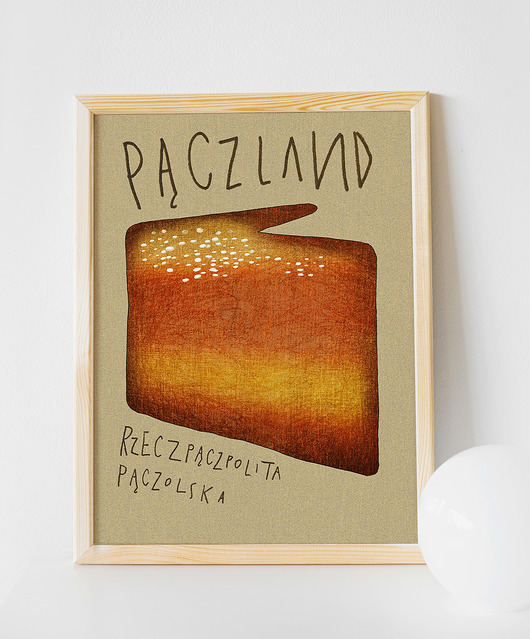 plakaty Plakat Pączland